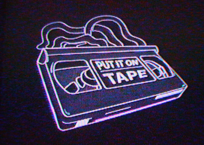 Four By Three 'Put It On Tape' Logo Design