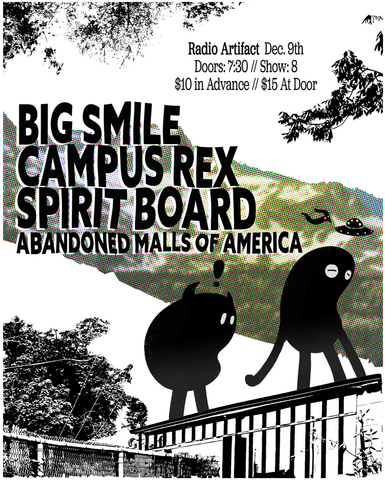 Radio Artifact Show Flyer